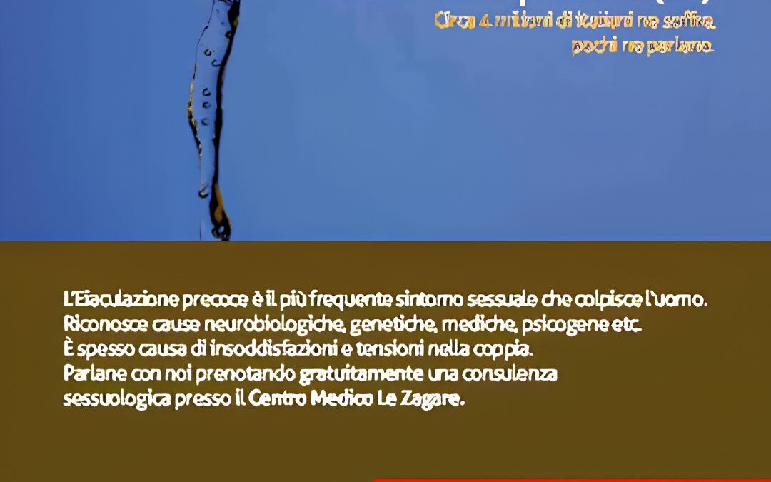 Consulenza sessuologica sull’Eiaculazione precoce