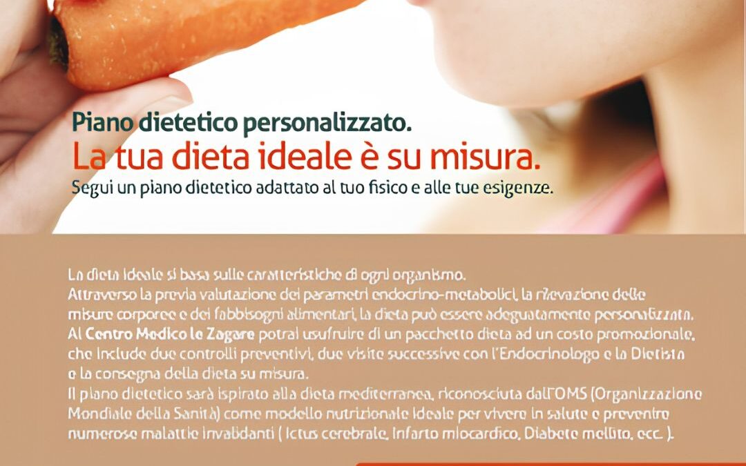 Piano dietetico personalizzato