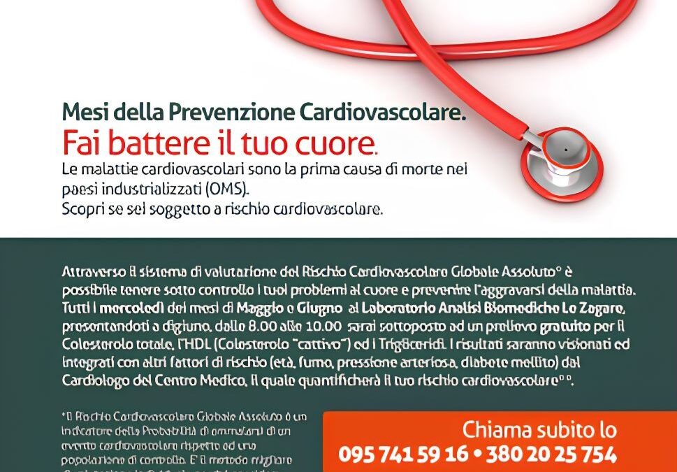 Mesi della Prevenzione Cardiovascolare