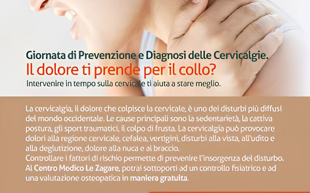 Giornata di Prevenzione e Diagnosi delle Cervicalgie