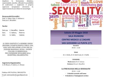 Sabato 19 Maggio – Convegno “Il dialogo Sessuologico”