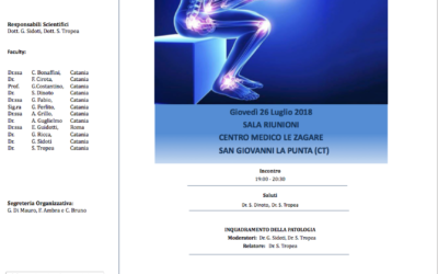 Giovedì 26 Luglio – Diagnosi e trattamento della Fibromialgia